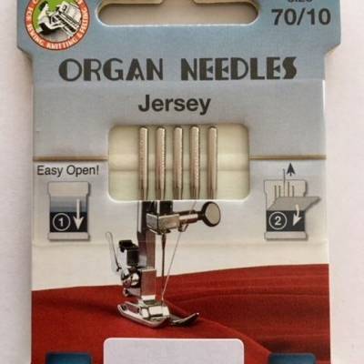 5 Nähmaschinennadeln Organ Needles Jersey
