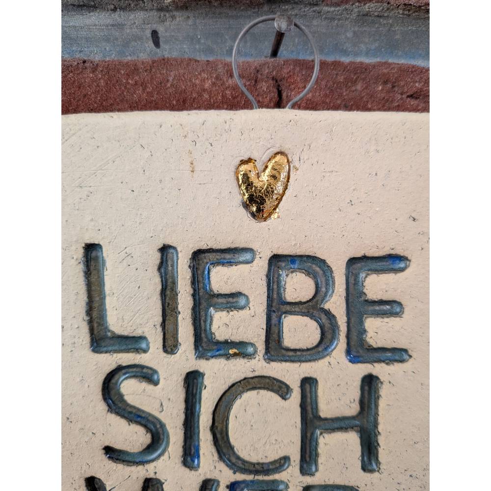 Fliese " Liebe sich wer kann" Bild 2