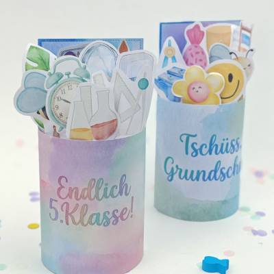 Duplo Banderole 5. Klasse | Schulwechsel | Tschüss Grundschule | Geschenk zum Schulstart | Vorlage zum Ausdrucken