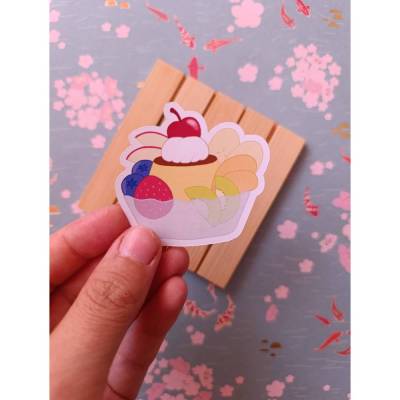 Purin a la Mode Sticker