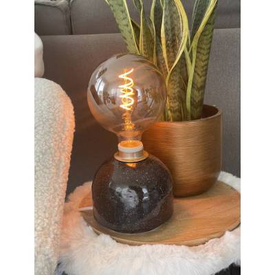 Tischlampe Nachttischlampe Tischleuchte "Kosmos" aus Steingutkeramik