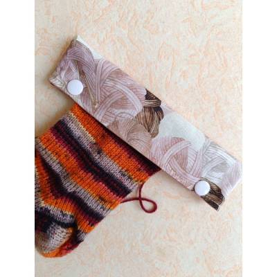 Nadelgarage, Nadelsafe, Nadelspiel Garage, obNadelspiel Safe, Nadeltasche für 15 cm lange Sockendeln, Wollknäuel