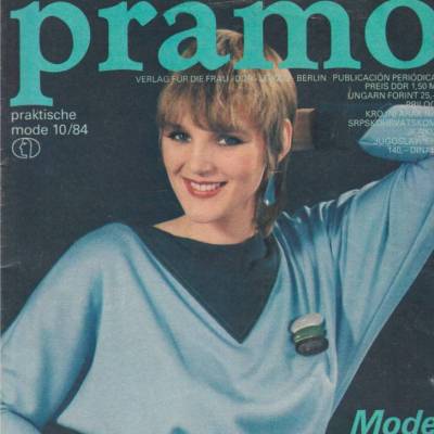 Zeitschrift Pramo 10/1984 Oktober 1984 DDR Vintage aus den 1980er Jahren