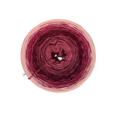 (75,88€/kg) Farbverlaufsgarn / Bobbel Beerenknospe