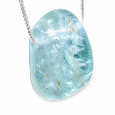 Schöner Aquamarinanhänger – Ein Hauch von Meeresfrische und Ruhe. AQUAMARIN, blau, Beryllstein