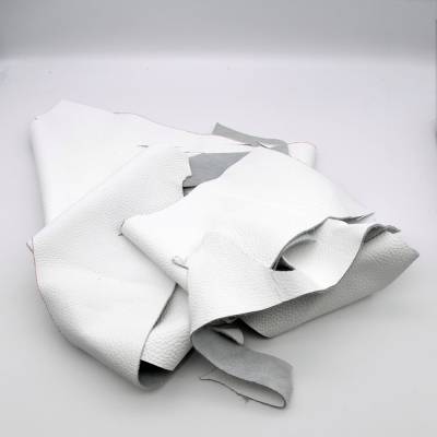 9 Euro/1 kg Weiß 500g Nappaleder Lederreste Paket echtes Leder Verschnitt