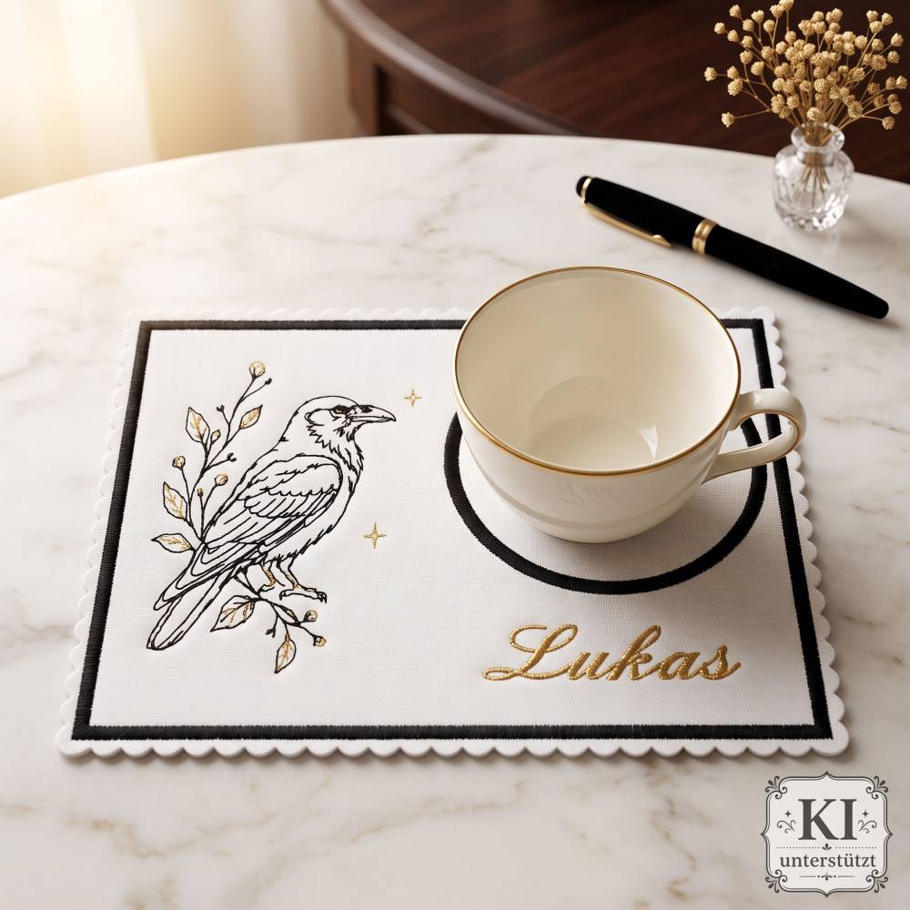 Mystic Moments Stickdateien Set – 16 Gothic & Monoline Herbstmotive ab 10x10 cm für Halloween, Kleidung & Deko Bild 9