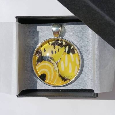 Schmuckanhänger "Summer Lemon 19" - 33mm