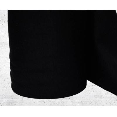Feinstrickbündchen - schwarz 