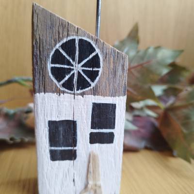 Deko Holzhaus handgemacht | kleines Holzhäuschen | Unikat | liebevolles Geschenk