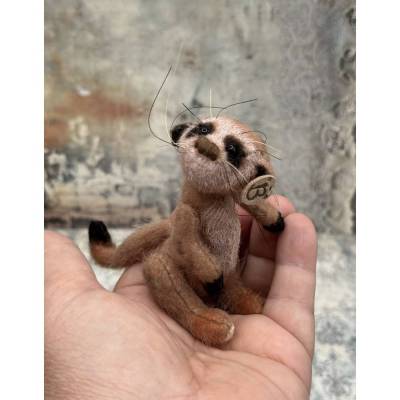Bärino Erdmännchen Edwin 8 cm  Künstlerbär