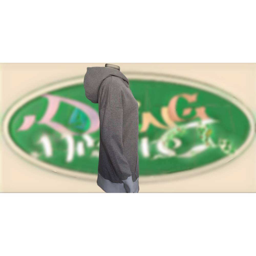 SweatJacke mit Kaputze und Häkelapplikation Bild 3