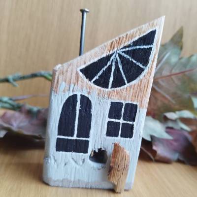 Deko Holzhaus handgemacht | kleines Holzhäuschen | Unikat | liebevolles Geschenk