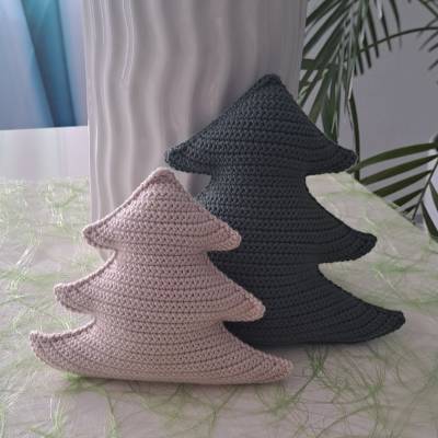 Tannenbaum Deko | gehäkelter Weihnachtsbaum | handgemachte Weihnachtsdeko | liebevolle Winterdeko | Tischdeko