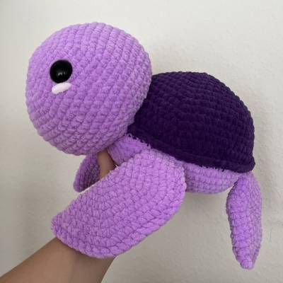 Häkelkuscheltier XXL-Schildkröte = Personalisiert nach euren wünschen!