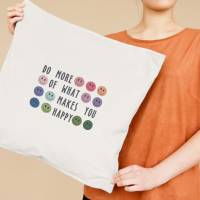 Stickdatei Spruch "Do more of what makes you happy"