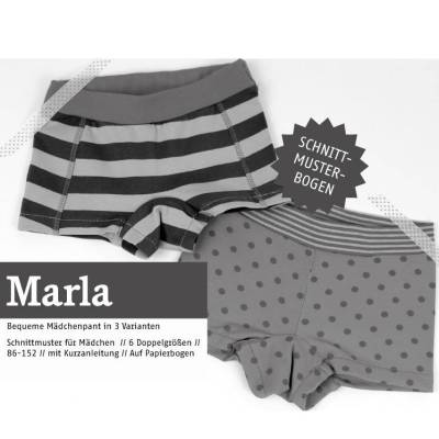 Papierschnittmuster MARLA - Mädchenpants - Schnittreif - Gr. 86-152
