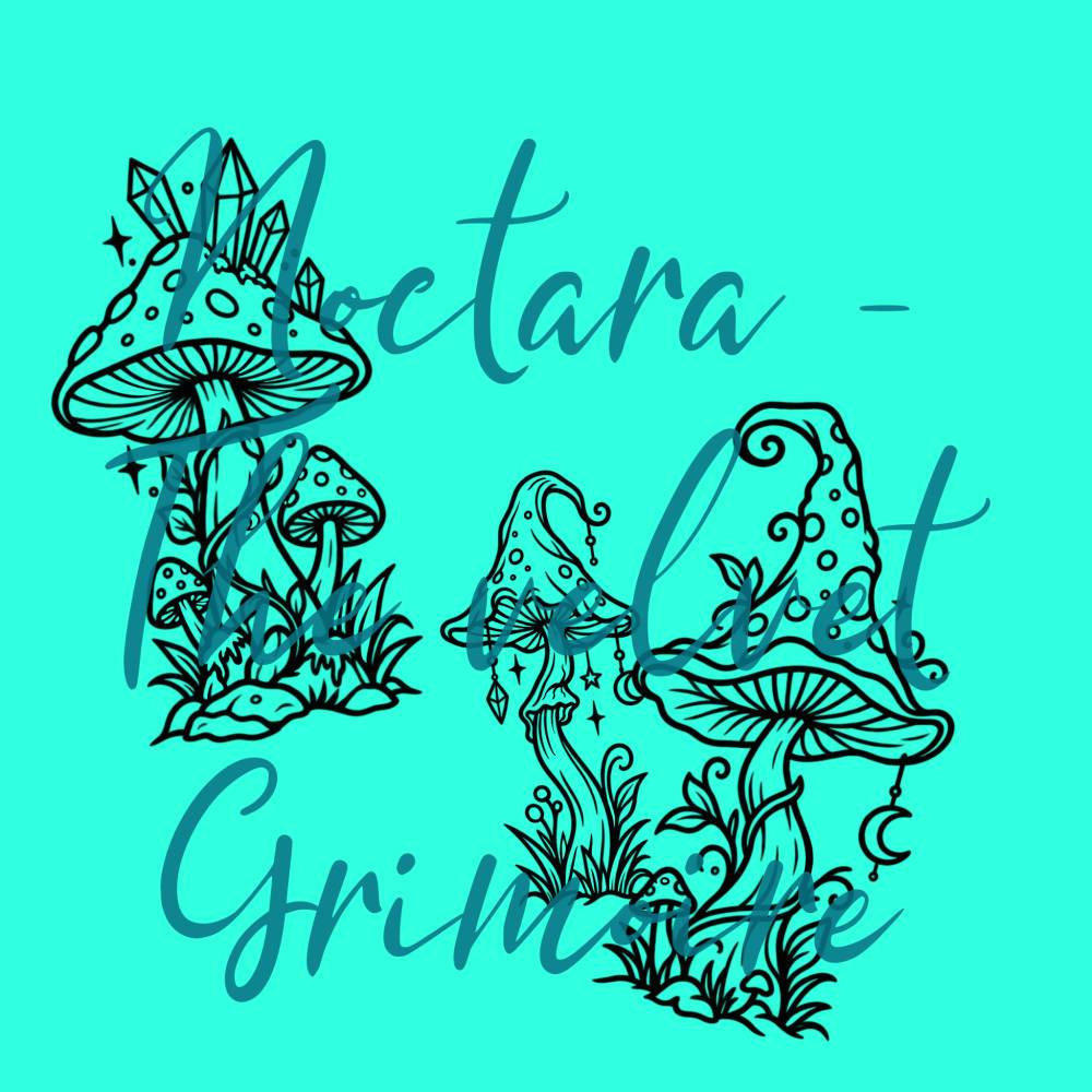 Witchy Pilze – SVG Set | Mystische Pilze | Halloween & Gothic Motive | Bild 1
