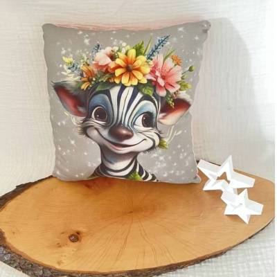 ️ Kinderkissen „Zebra „ – ein kleiner Kuschelfreund zum Liebhaben