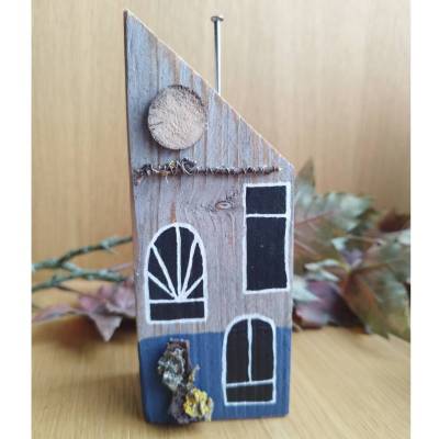 Deko Holzhaus handgemacht | kleines Holzhäuschen | Unikat | liebevolles Geschenk