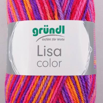 Strickgarn / Häkelgarn Lisa Premium color von Gründl Wolle