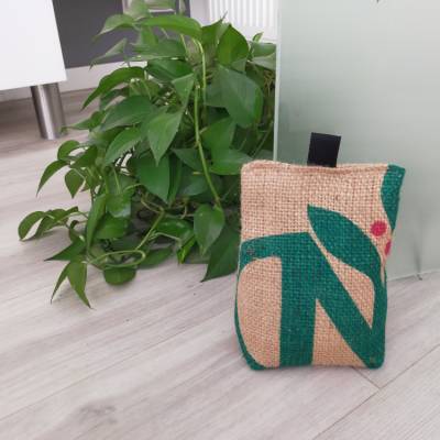 Upcycling Türstopper/Fensterstopper, aus einem Kaffeesack, extra schwer gefüllt, 1,2kg
