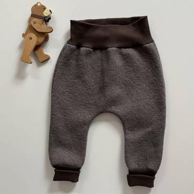 WALKHOSE SCHLAMMBRAUN Baggyhose für Baby Kind von zimtblüte