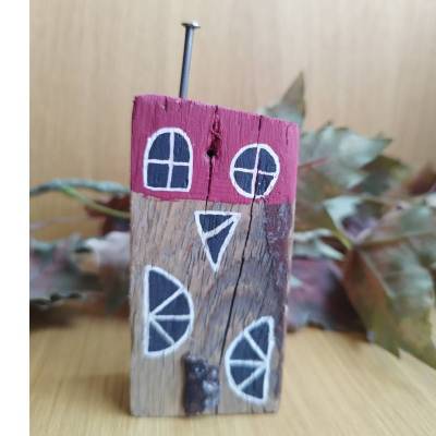 Deko Holzhaus handgemacht | kleines Holzhäuschen | Unikat | liebevolles Geschenk