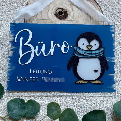 Acrylschild A4 eckig individuell personalisiert Acrylplatte