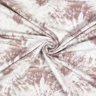 Laura Batik French Terry Stoff von Swafing altrosa VE 0,25 m