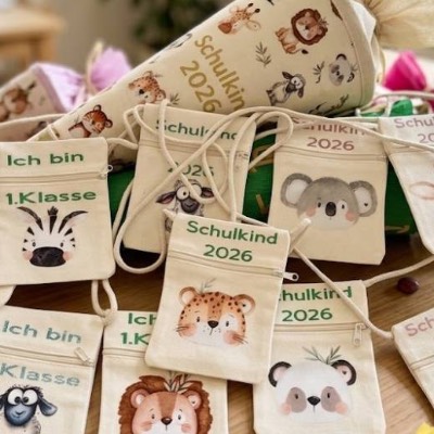 Brustbeutel Erstklässler Geschenk zur Einschulung 