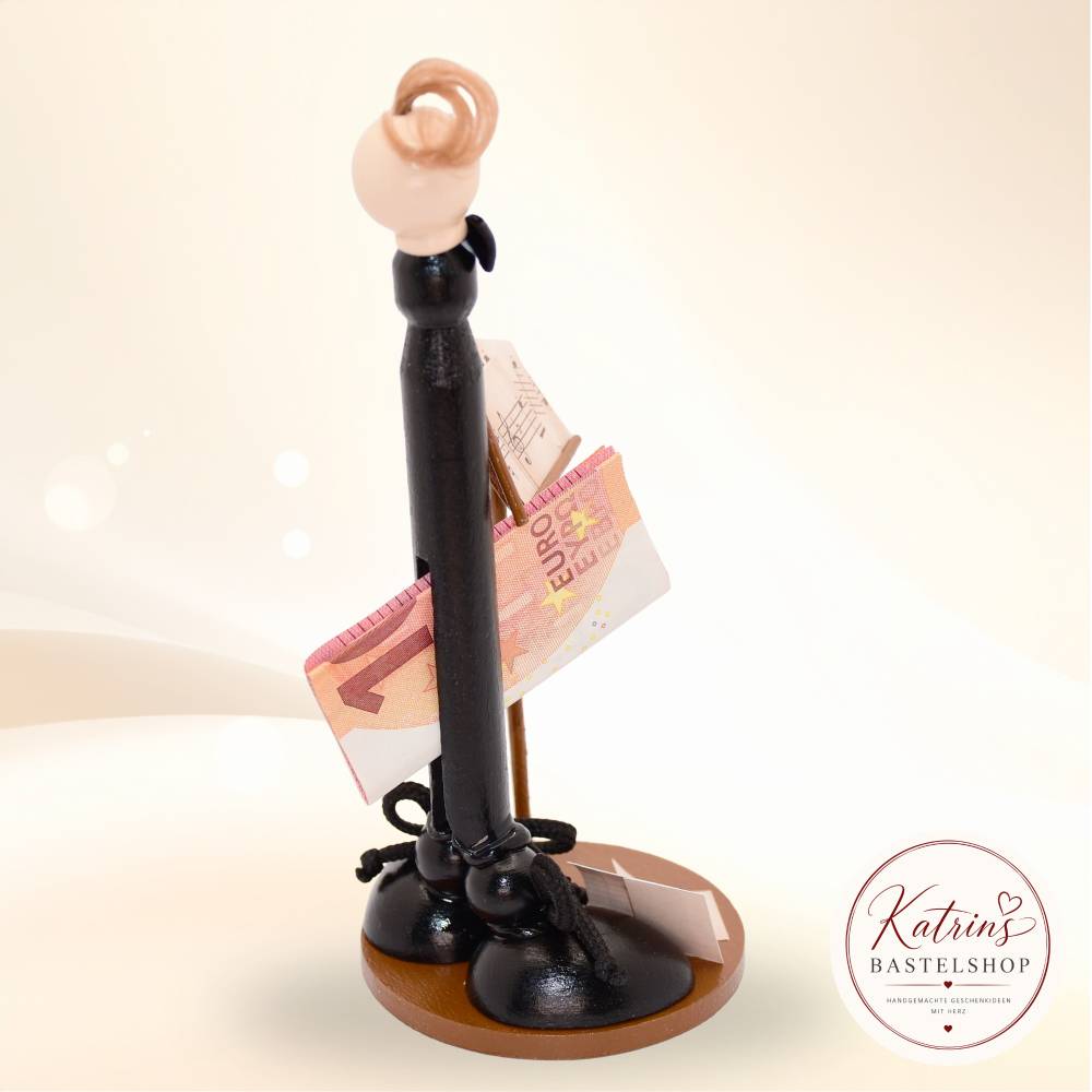 Geldgeschenk Dirigent zum Geburtstag – handgemachte Figur für Dirigenten, Musiker und Musikliebhaber Bild 5