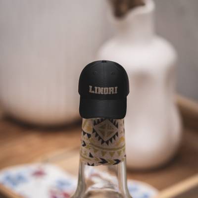 Flaschendeckel Basecap für Bier, Limo & kl. Sektflaschen | in schwarz & personalisierbar