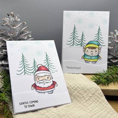 Idee Weihnachtskarte, Grußkarten Weihnachten, Weihnachts Karten Ideen, Weihnachtliche Grußkarte, Weihnachtszeit Karte