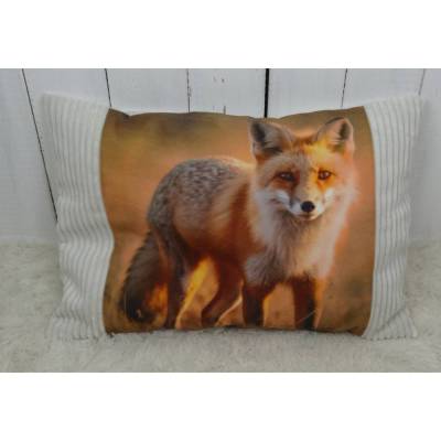 Kuschel-Kissenbezug Fuchs 40 x 60 cm