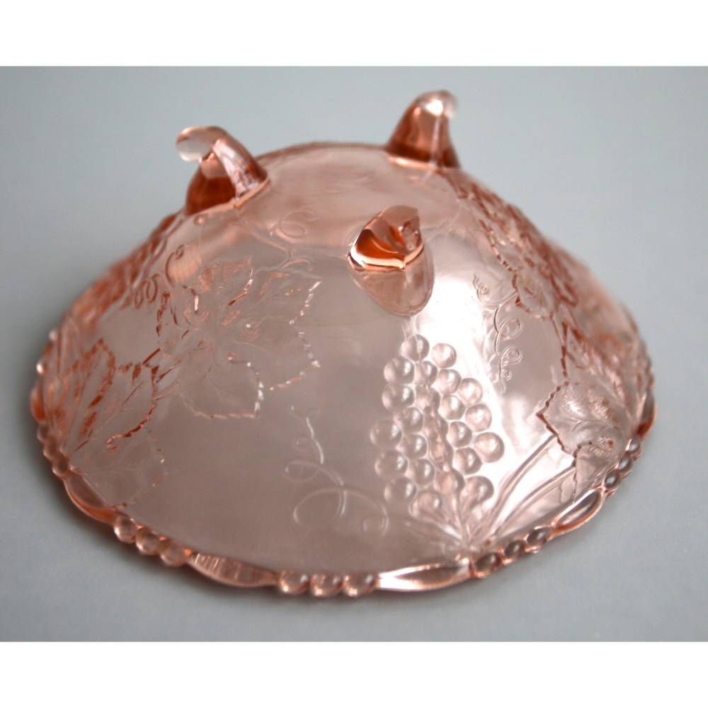 Dessert Schälchen Rosalin Glas Trauben und Ranken