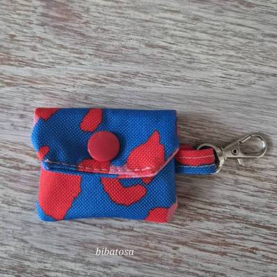 Chiptäschchen mit Karabiner und Einkauf-Chip/ Taschenbaumler/ Schlüsselanhänger