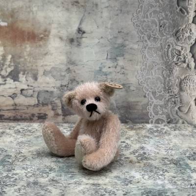 Bärino Bär Ben 8 cm – Künstlerbär, handgefertigtes Unikat