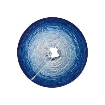 (75,88€/kg) Farbverlaufsgarn / Bobbel Blue Lagoon