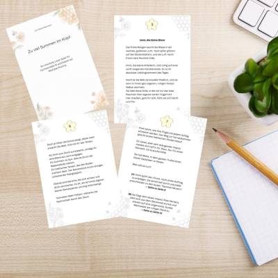 Interaktives Lese-Spiel: Zu viel Summen im Kopf – Achtsamkeit bei Reizüberflutung für hochsensible Erwachsene (A5 PDF)
