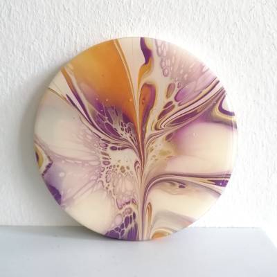 Mini - Acrylbild mit Resinbeschichtung
