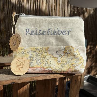 Große Reise-Apotheke  Reisefieber // Notfalltasche // Kulturbeutel // Universaltasche // Reiseapotheke XL