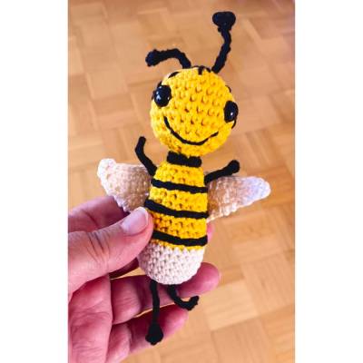 Biene Maja gehäkeltes Amigurumi 16 cm