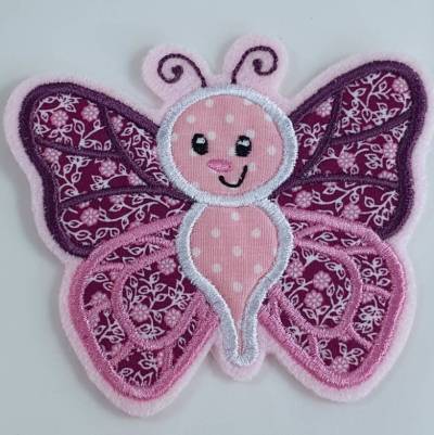 Schmetterling Applikation, Aufnäher