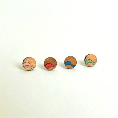 Ohrstecker "Welle"