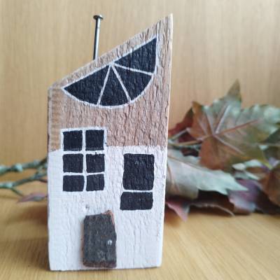 Deko Holzhaus handgemacht | kleines Holzhäuschen | Unikat | liebevolles Geschenk