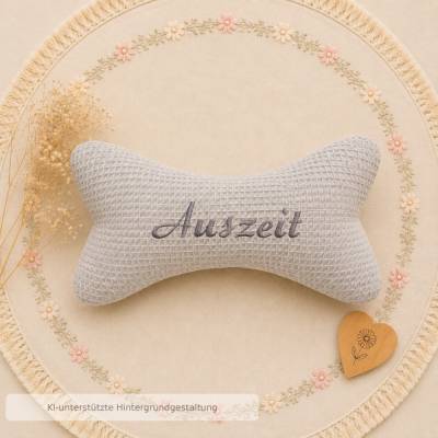 Leseknochen „Auszeit“ – handgemacht & gemütlich