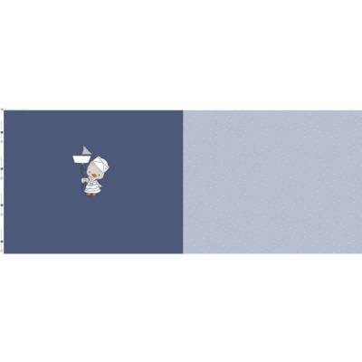 Baumwoll Jersey Druck Entchen (Panel) Blau by emmapünktchen