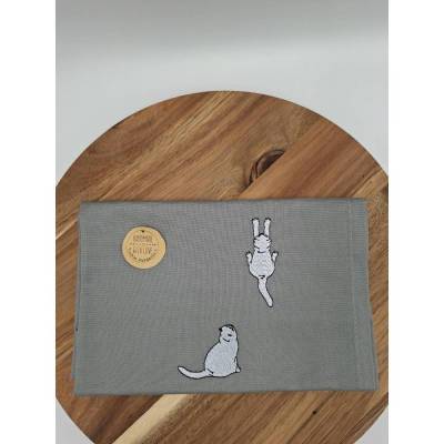 Küchenhandtuch Geschirrtuch Katze