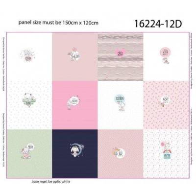 Stenzo Jersey Panel Baby Mädchen rosa